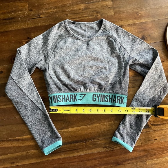 Gymshark S Women’s Workout Long Sleeve Shirt Weight Lifting Gym - Picture 4 of 5